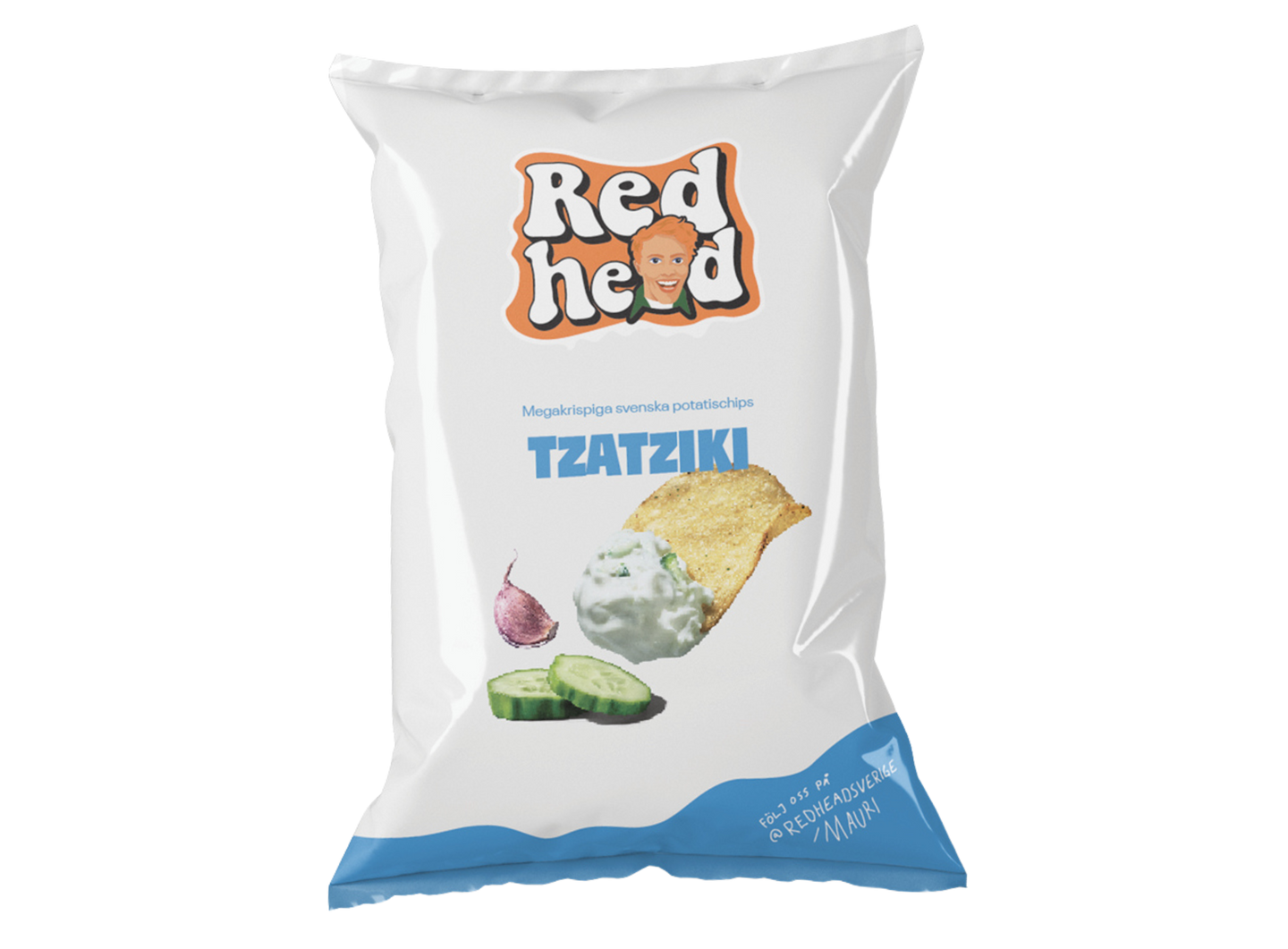 Redhead Tzatziki 150g – hel pall (384 påsar)