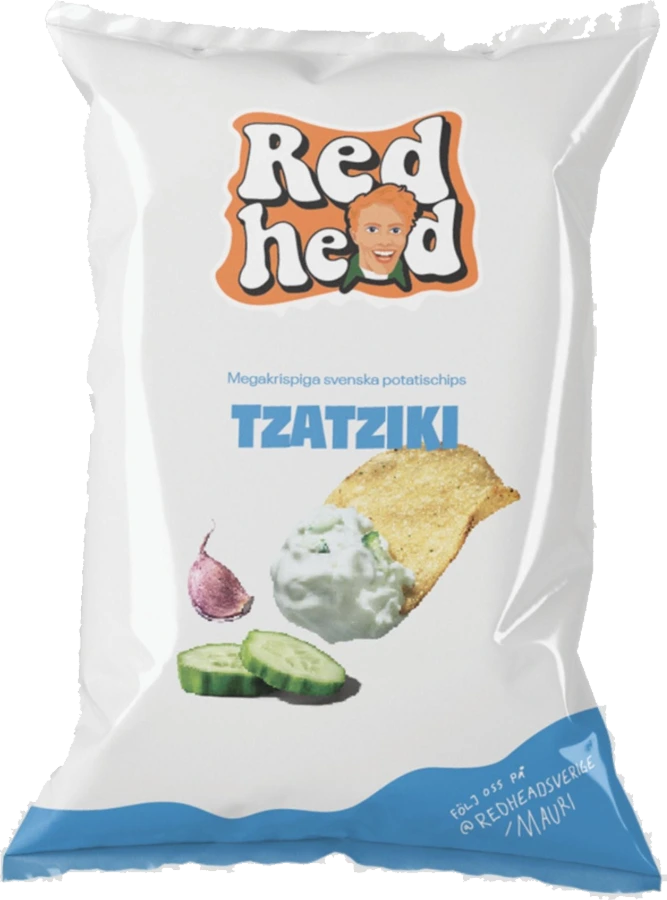 Redhead Tzatziki-chips